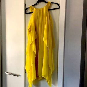 This stunning yellow swing dress. Gorgeous